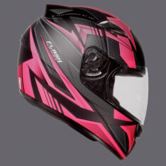 CAPACETE EBF SPARK FLASH ROSA FOSCO