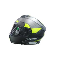 CAPACETE EBF ART XTROY SV RMC PRETO FOSCO AMARELO
