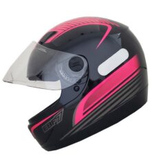CAPACETE EBF NEW 7 POWER PRETO/ROSA