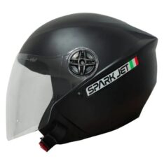CAPACETE EBF ABERTO JET PRETO FOSCO