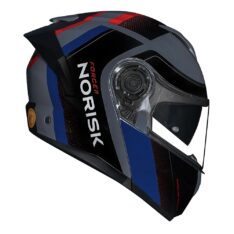 CAPACETE NORISK ARTIC FORCE2 KORE PT/AZ