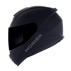 CAPACETE NORISK RAZOR MONOCOLOR PRETO FOSCO