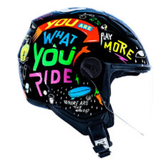 CAPACETE NORISK ABERTO ORION FREE PRETO