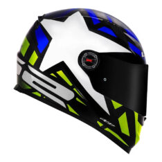 CAPACETE LS2 FF358 STARWAR AZUL AMARELO
