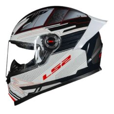 CAPACETE LS2 FF358-S DIGITAL PT/BC 56