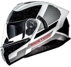 CAPACETE RACETECH ART SIGNAL GEAR BCO