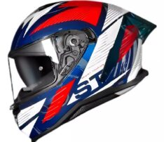 CAPACETE NORISK STRADA2 ST BC/AZ/VM